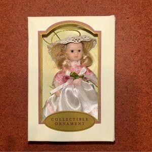 Bed Bath & Beyond Collectible Porcelain Doll Ornament
